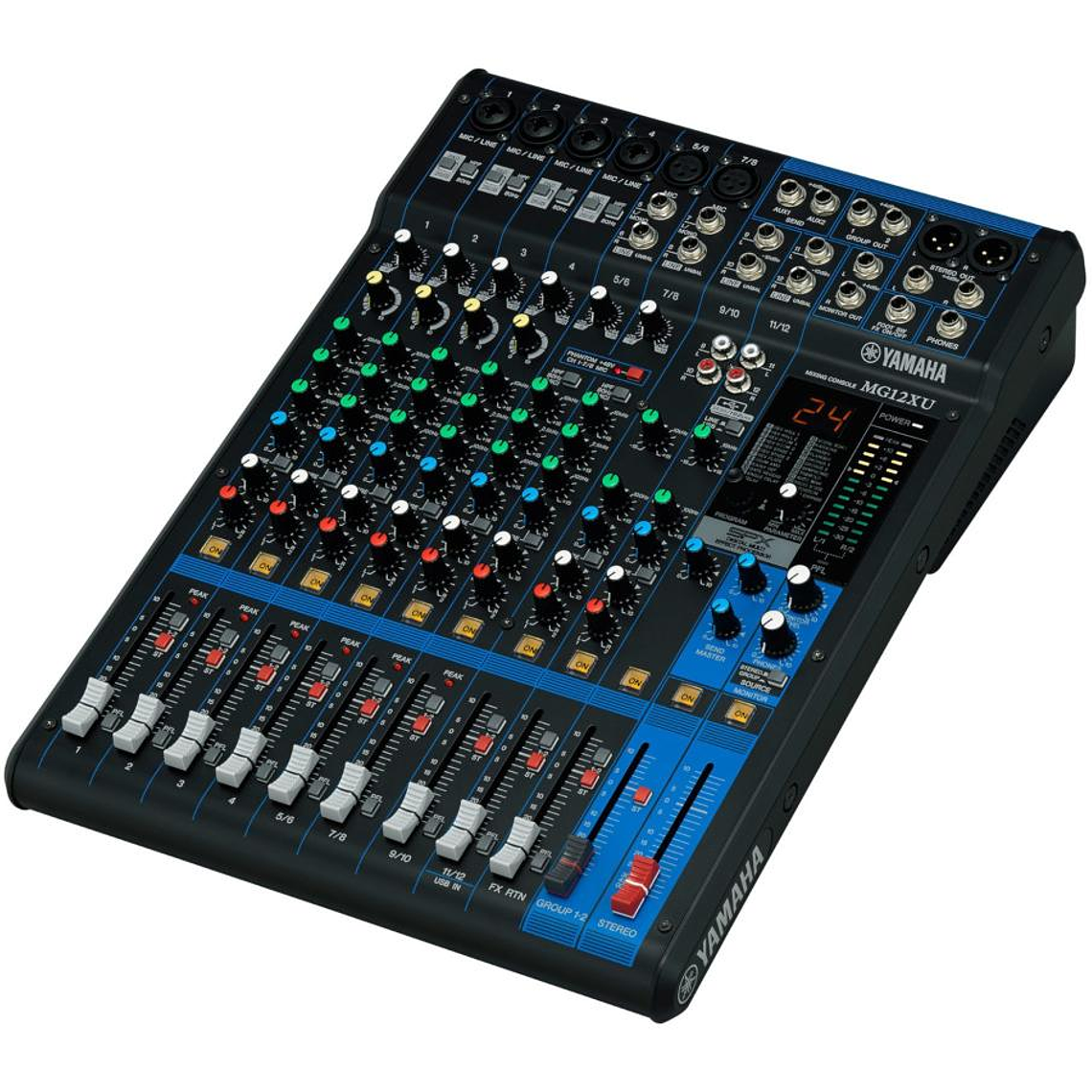 Mixer Analogo Yamaha MG12XU con USB 1