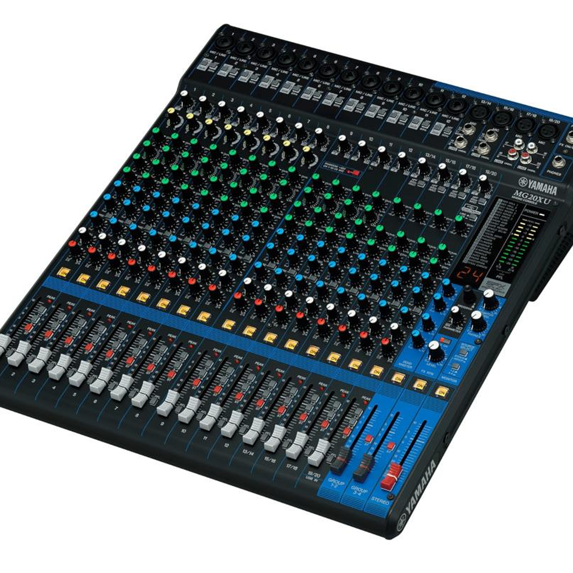 Mixer Analogo Yamaha MG20XU con USB 1