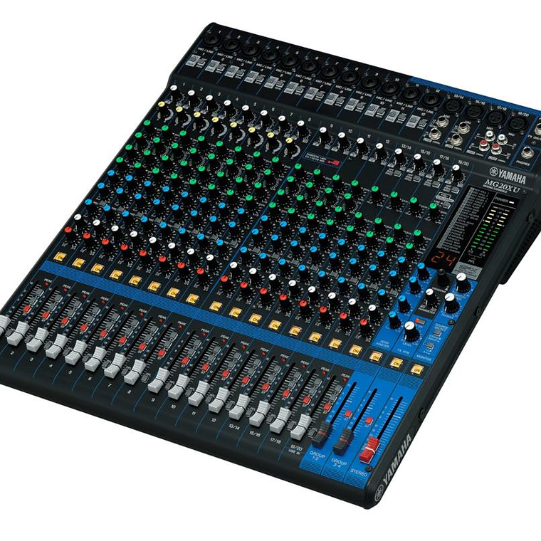 Mixer Analogo Yamaha MG20XU con USB 1