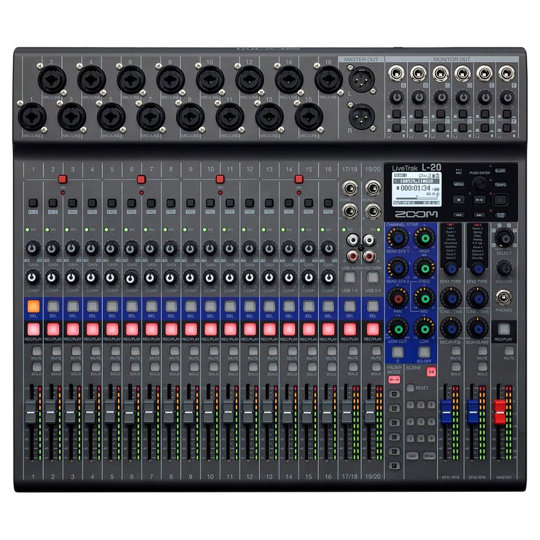 Mixer Digital Zoom LiveTrak L-20 1
