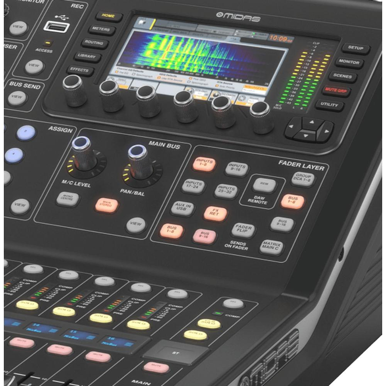 Mixer Digital 40 canales Midas M32R Live 3