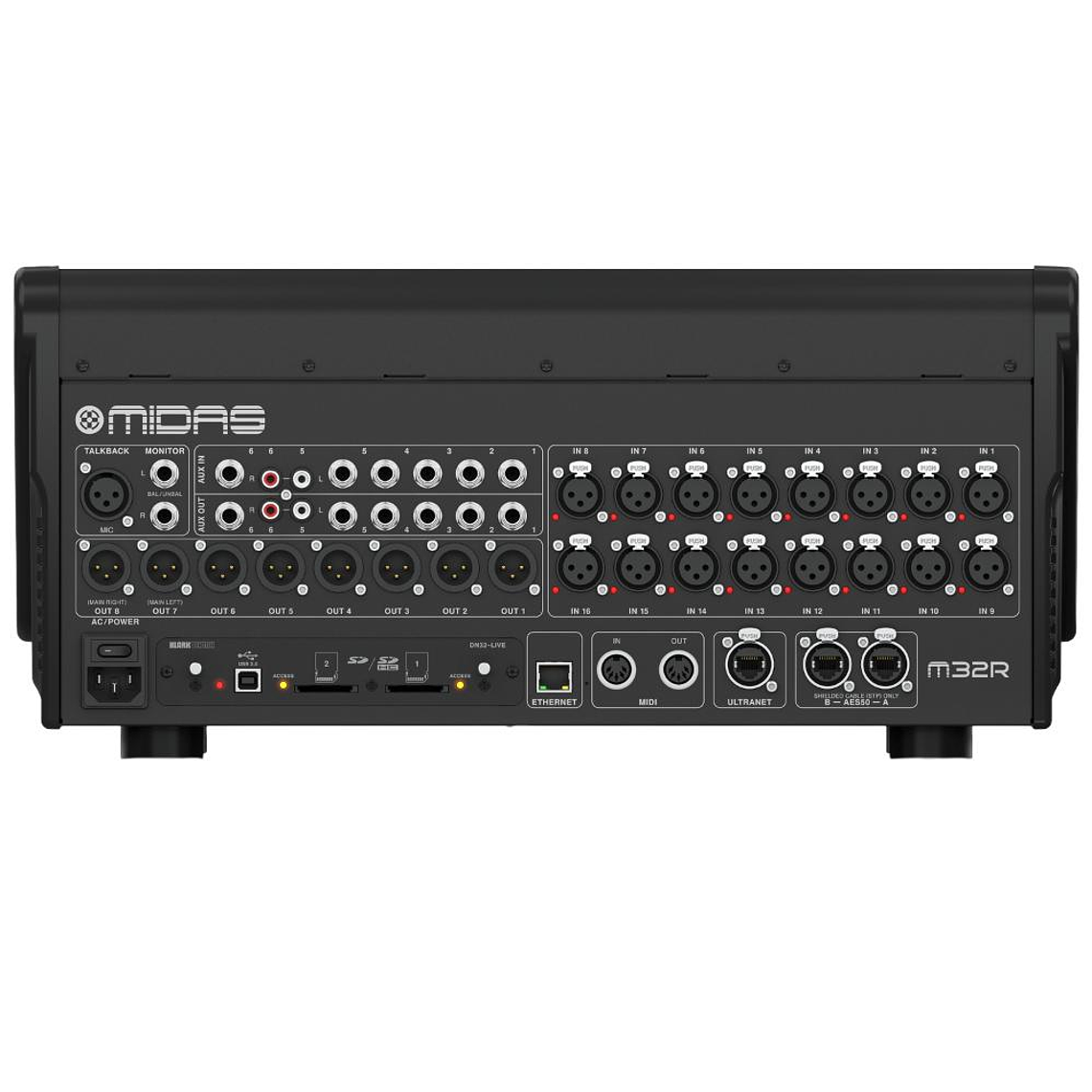 Mixer Digital 40 canales Midas M32R Live 5
