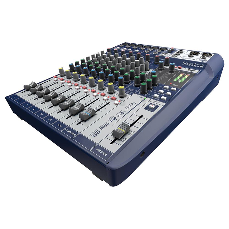 Mixer analogo 10 canales Soundcraft Signature 10 1
