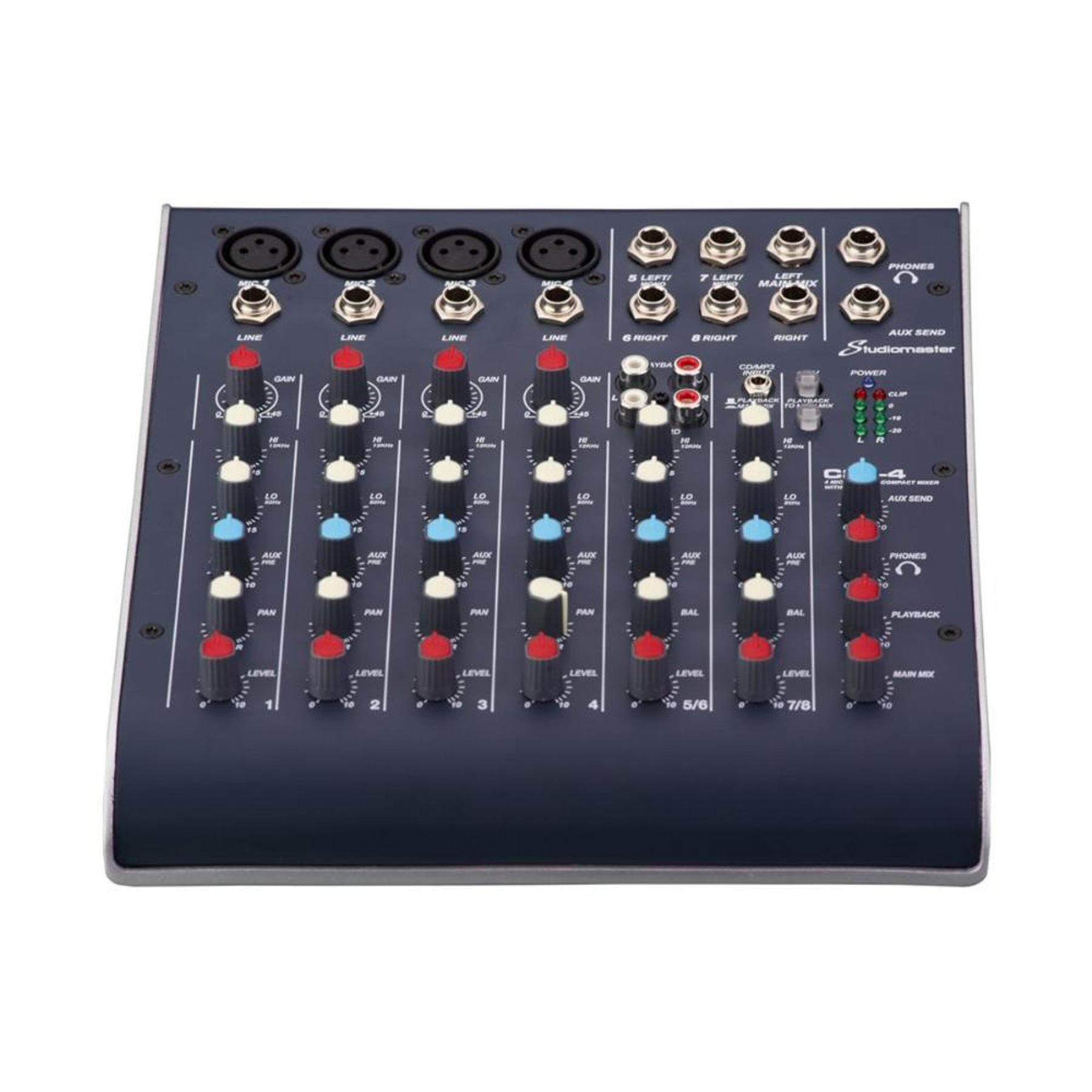 Mixer analogo ultracompacto Studiomaster C2S-4