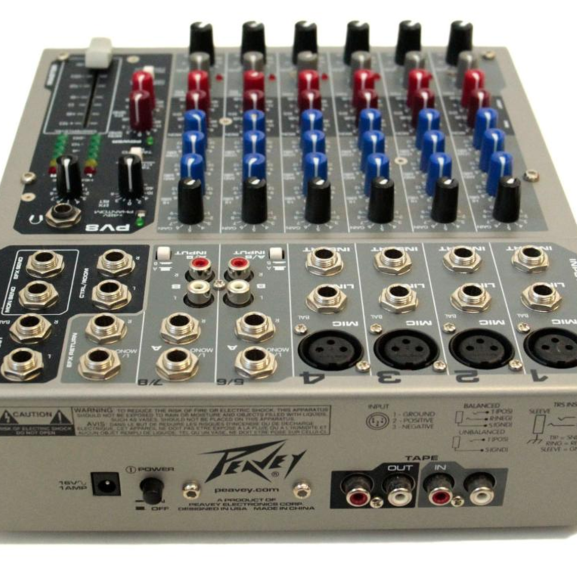 Mixer de 8 canales Peavey PV8 3