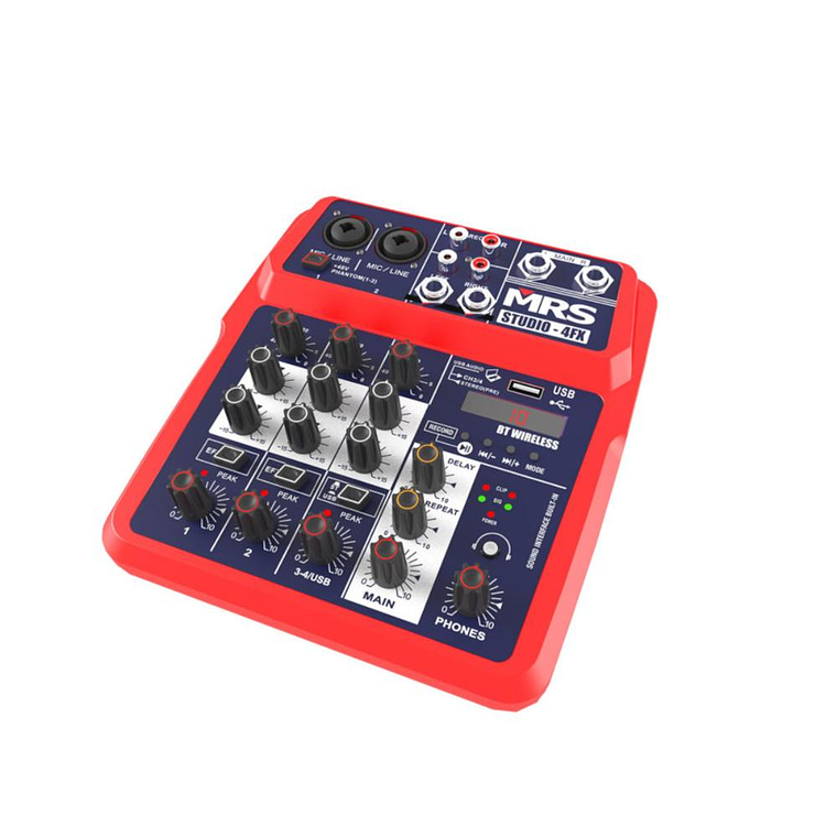 Mixer analogo 4 canales MRS STUDIO 4FX 2