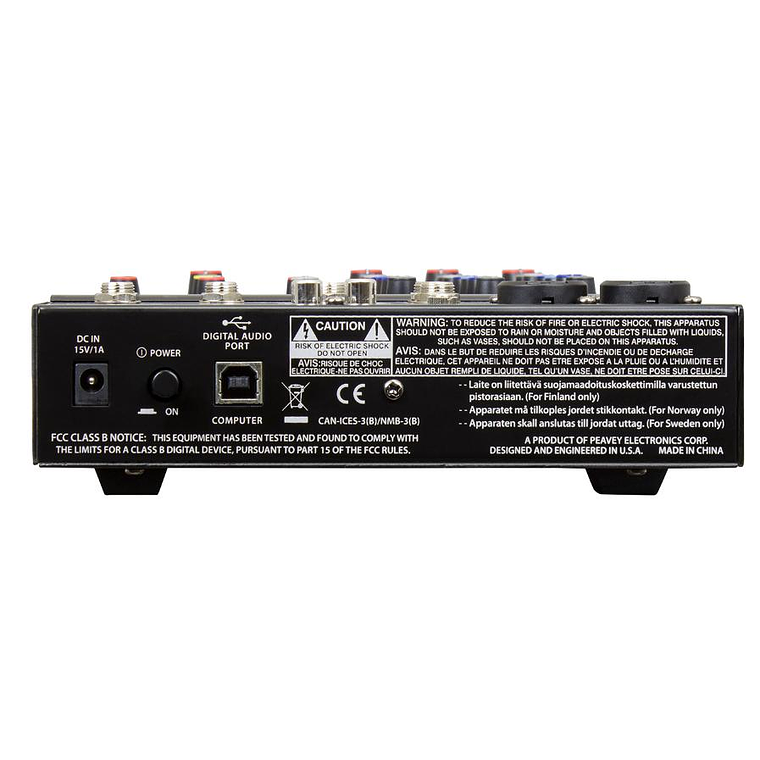 Mixer de 6 canales Peavey PV6 3