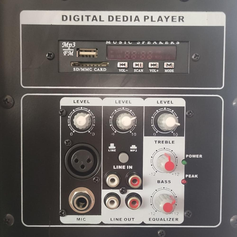 Caja Activa 15'' Bluetooth COXX LCSW1519ACT 4