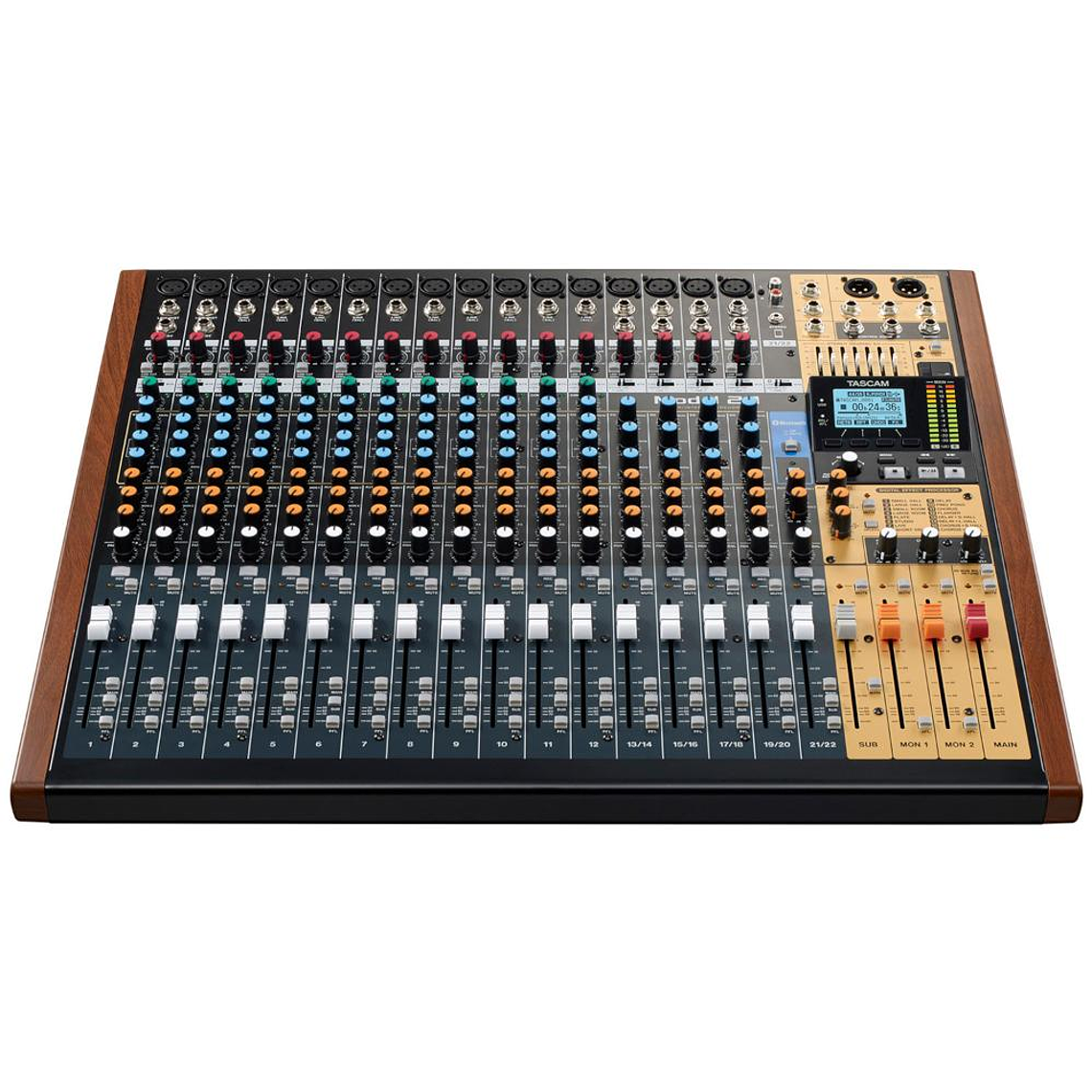 Mixer multipista con grabador e interfaz USB Tascam Model 24 2