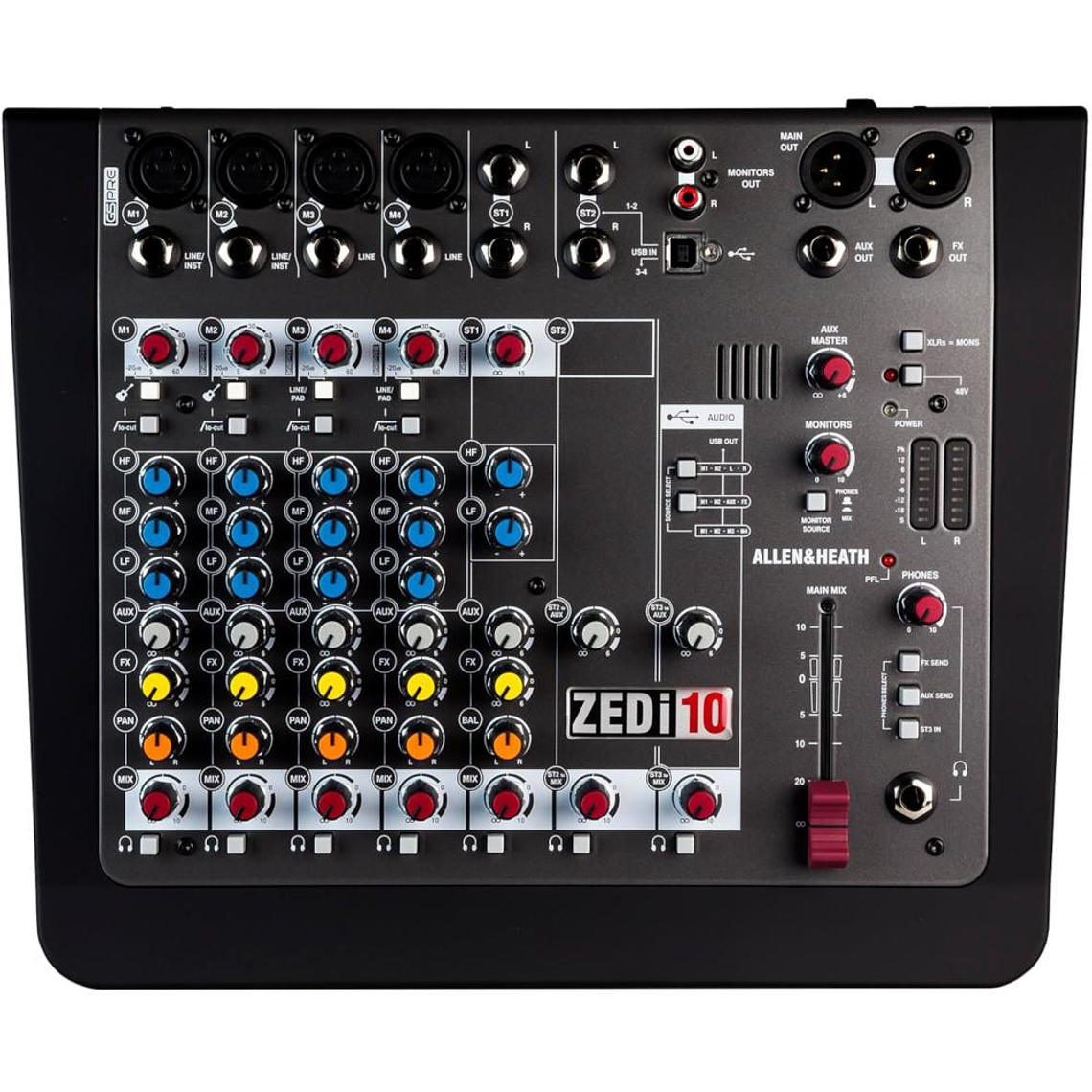 Mixer-Interfaz Allen & Heath ZEDi-10 1