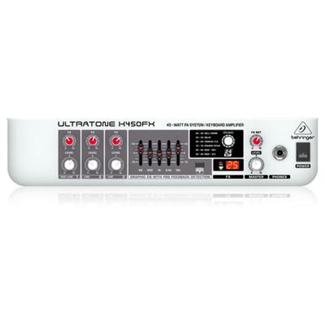 Amplificador de teclado Behringer Ultratone K450FX 3