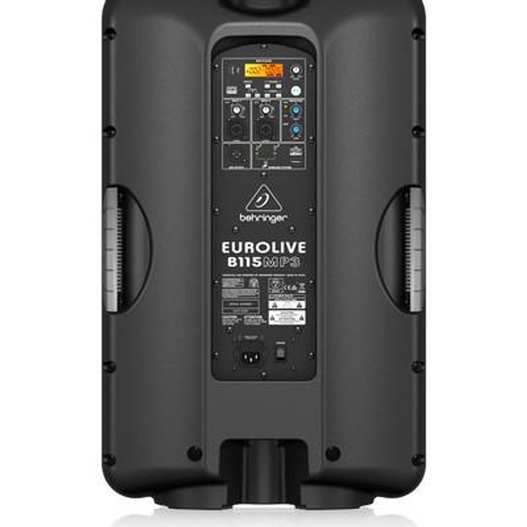 Caja activa PA Behringer EUROLIVE B115MP3 con reproductor de MP3 3