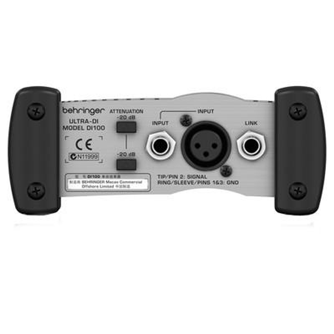 Caja directa Behringer DI100 2