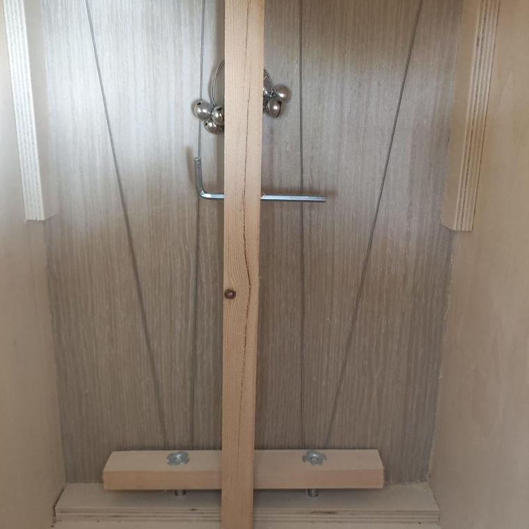 Cajon Peruano con cuerdas ajustables RMX CFC-600L 3