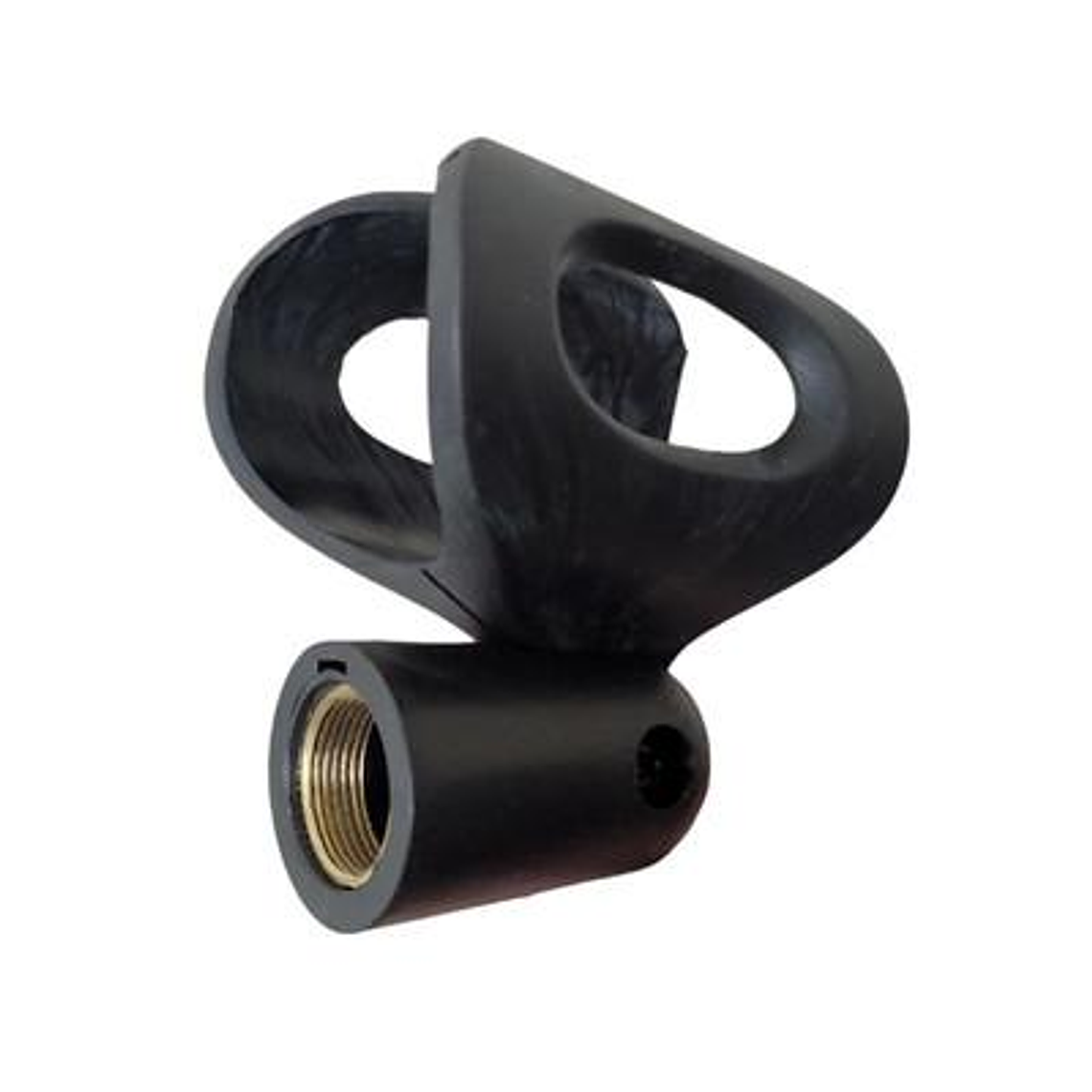 Clip de Microfono para Atril Fidek Rosca 5/8 Negro 1