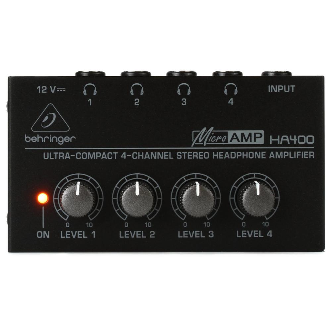 Amplificador de Audifonos Behringer MicroAMP HA400 1