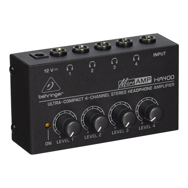 Amplificador de Audifonos Behringer MicroAMP HA400 2