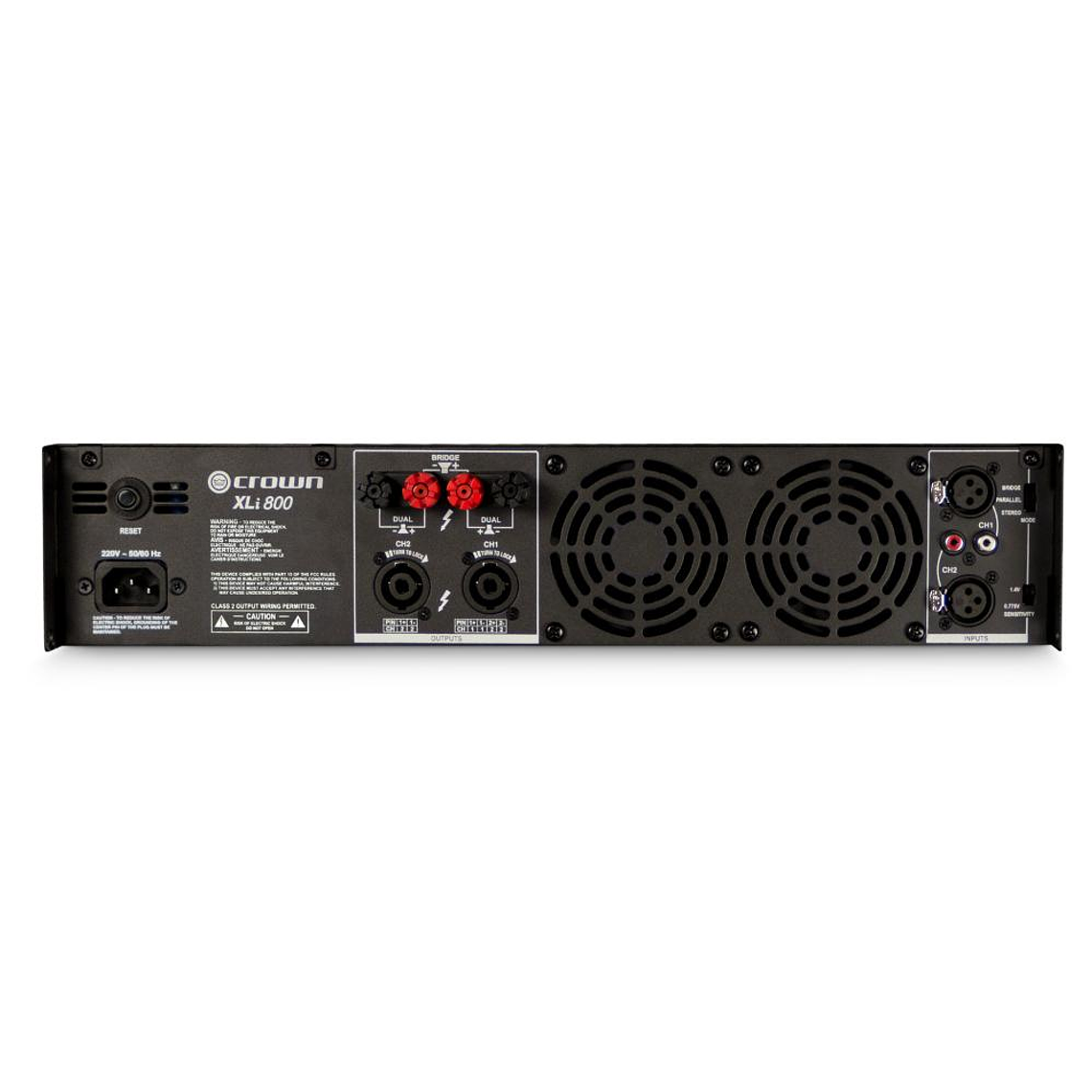 Amplificador de Potencia CROWN XLi 800 2