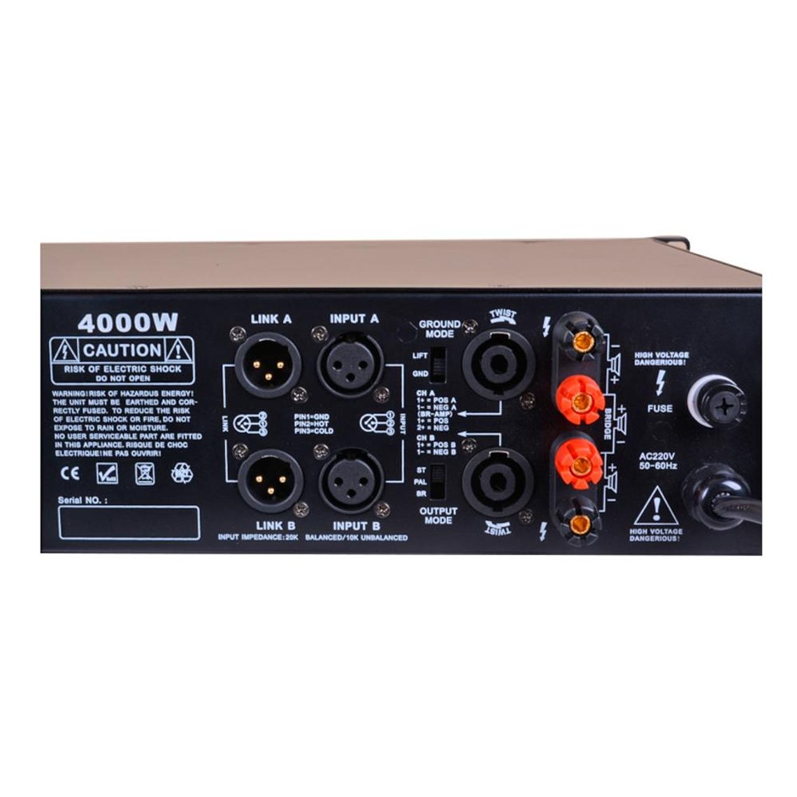 Amplificador de Potencia 4000W COXX CPA-4K 3