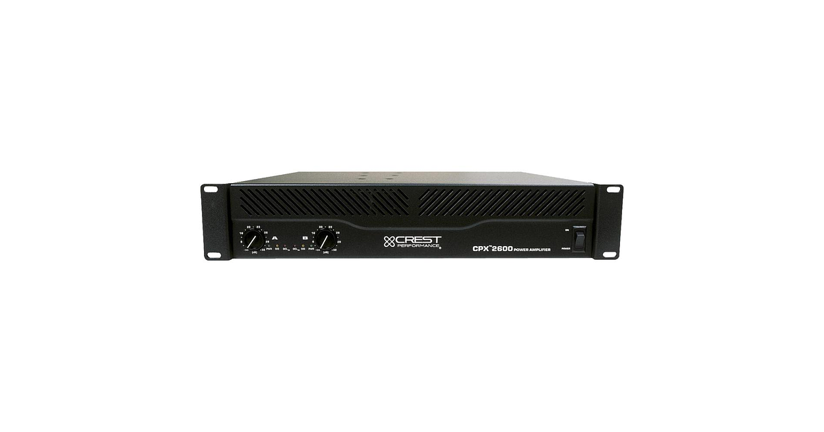 Amplificador de Potencia Crest CPX-2600