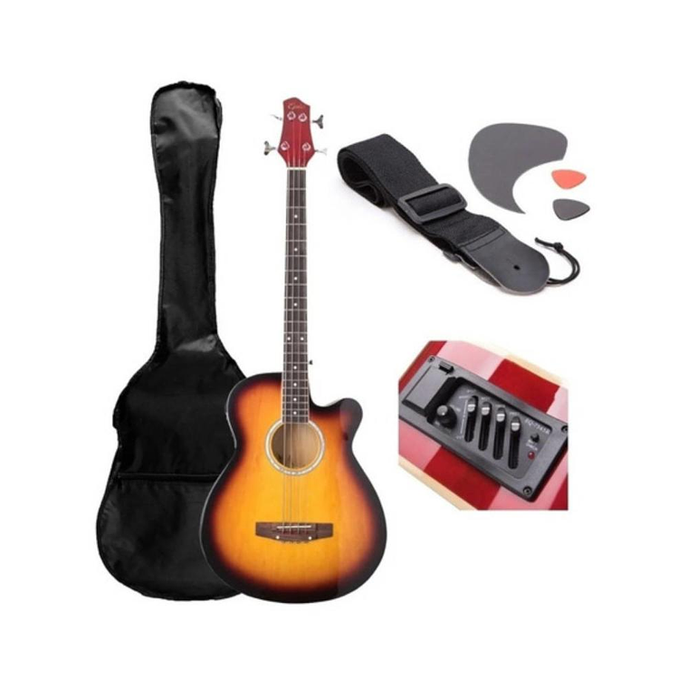Bajo Electroacustico con Funda Epic 43 SUN 3