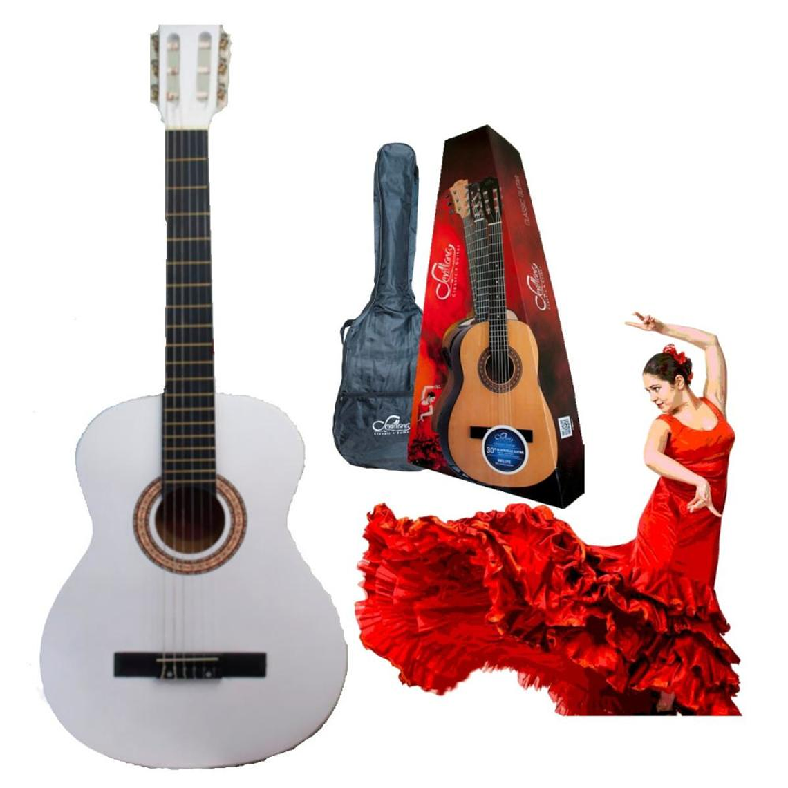 Guitarra Acústica 39'' Sevillana 08450 White 2