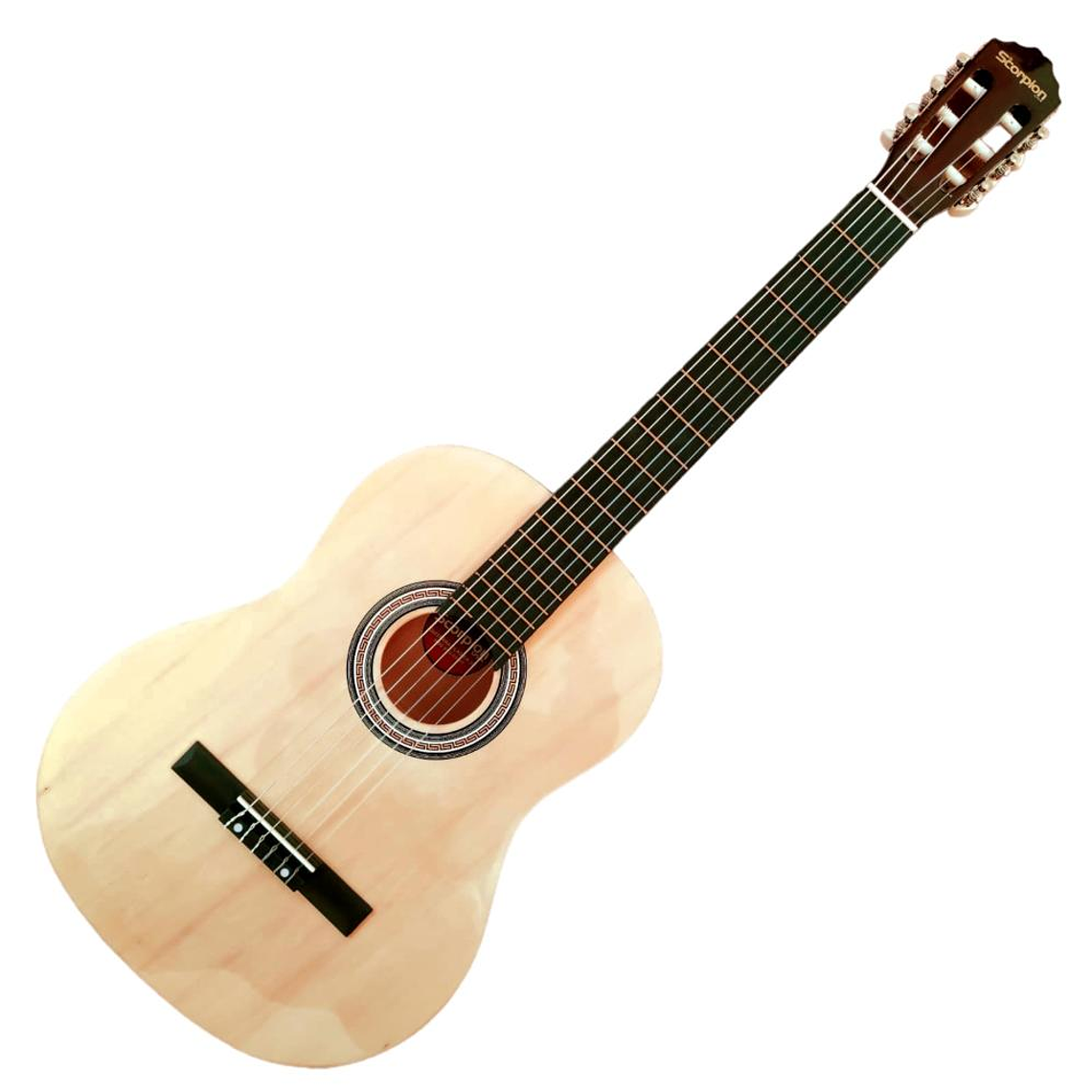 Guitarra Clasica 39'' Scorpion SCG-030NT con funda 1