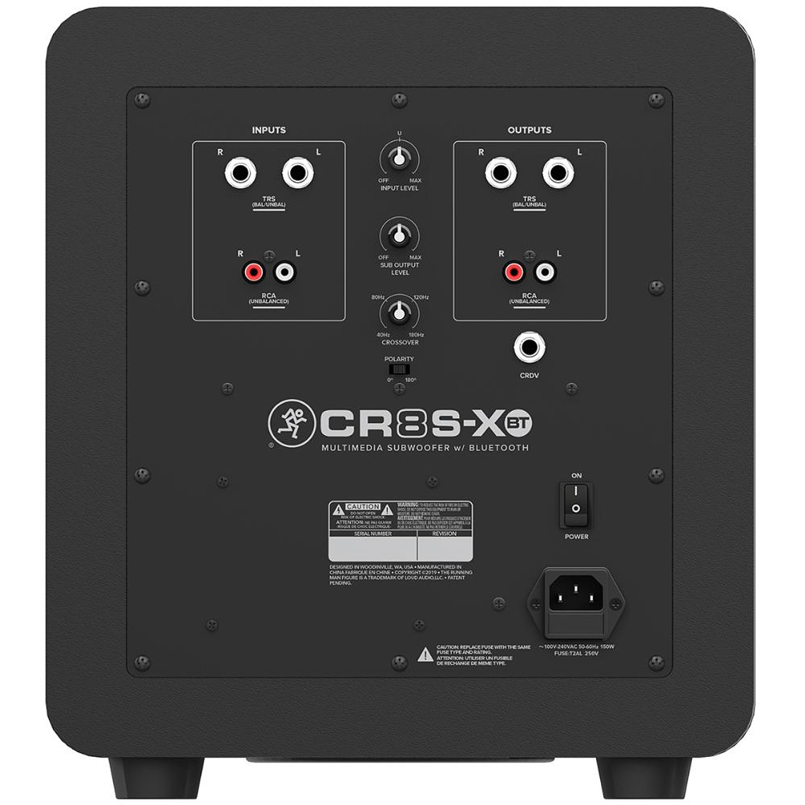 Subwoofer Estudio Bluetooth Mackie CR8S-XBT 3