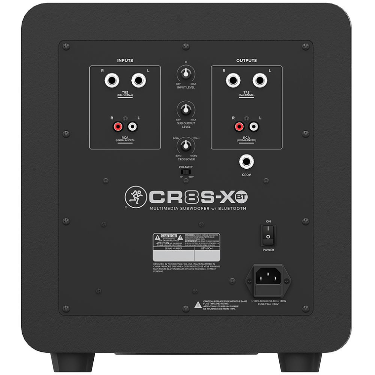Subwoofer Estudio Bluetooth Mackie CR8S-XBT 3
