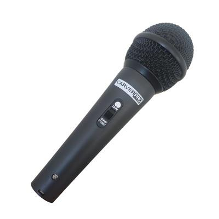 Set de 3 Microfonos Vocales CarverPro CH33-3BK 2