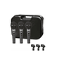 Set de 3 Microfonos Vocales CarverPro CH33-3BK - Miniatura 3