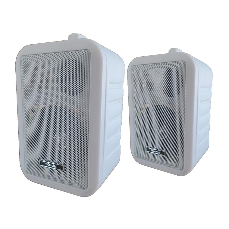 Parlante Ambiental (par) Scorpion W-100 1