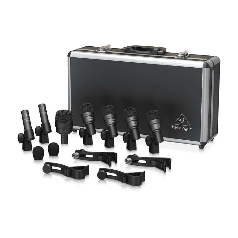 Set de 7 microfonos para bateria Behringer BC1200 1