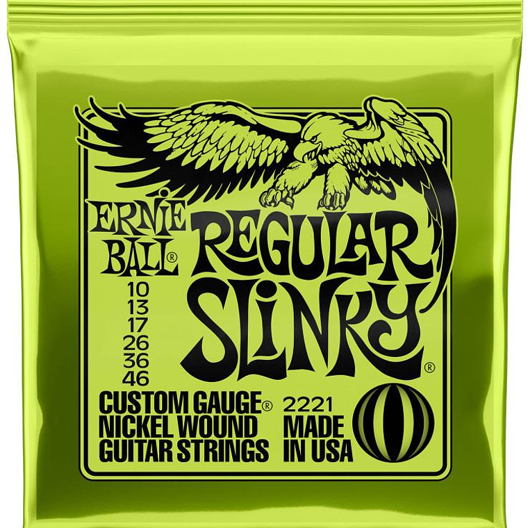 Cuerdas para guitarra electrica Ernie Ball P02221 1