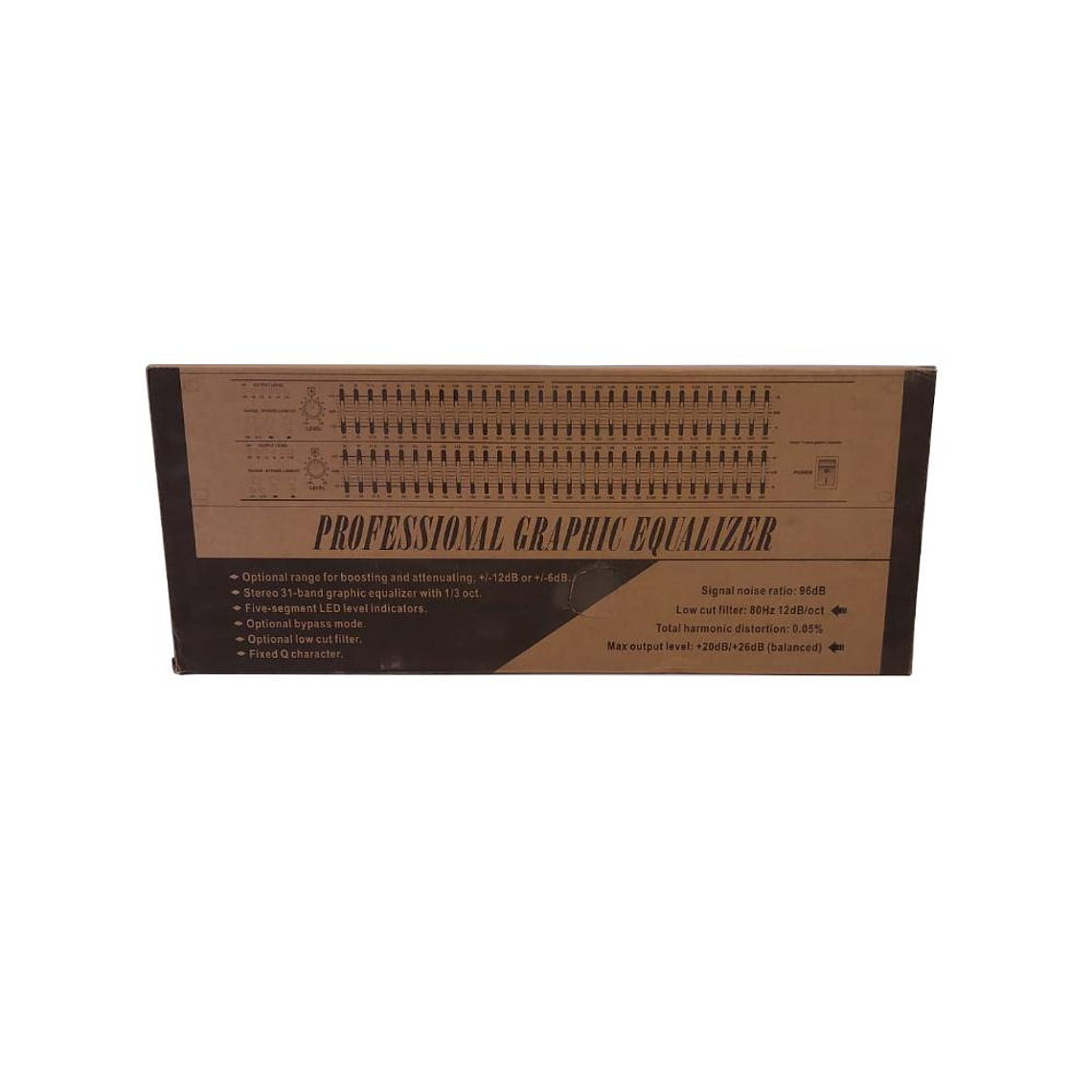 Ecualizador grafico 2x31 bandas COXX S-EQ231A 4