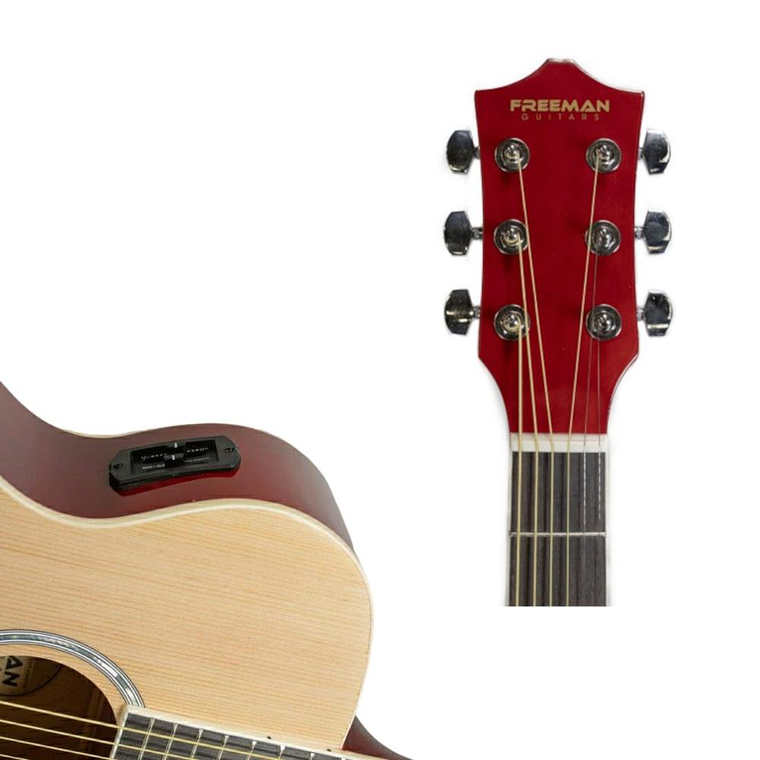 Guitarra Electroacustica Freeman FRFG15TV NT 3
