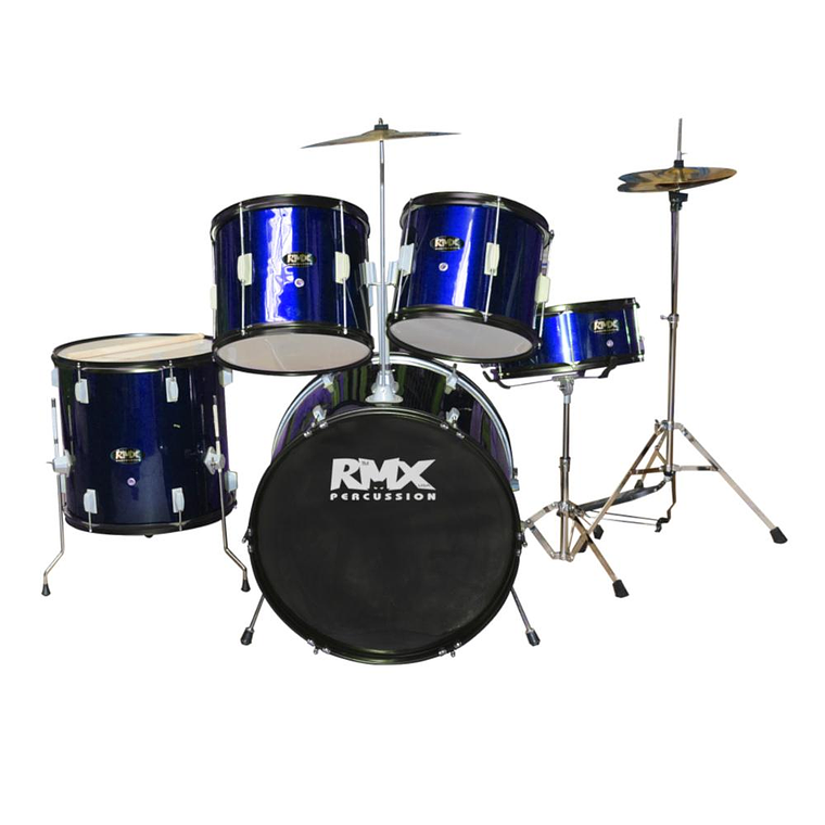 Batería acústica Junior RMX JUDR-1A Azul 1