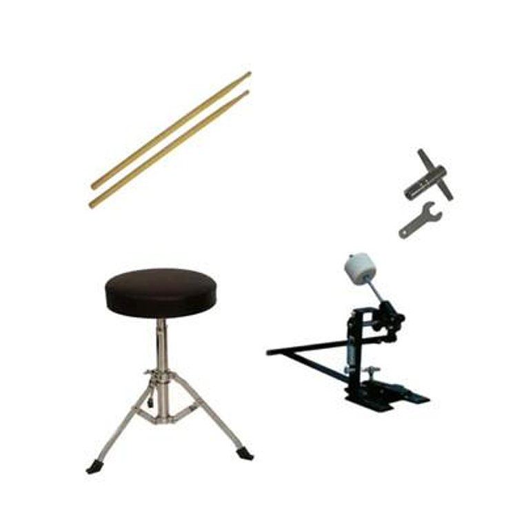 Bateria Infantil de 3 piezas RMX RAD-2 Roja 3