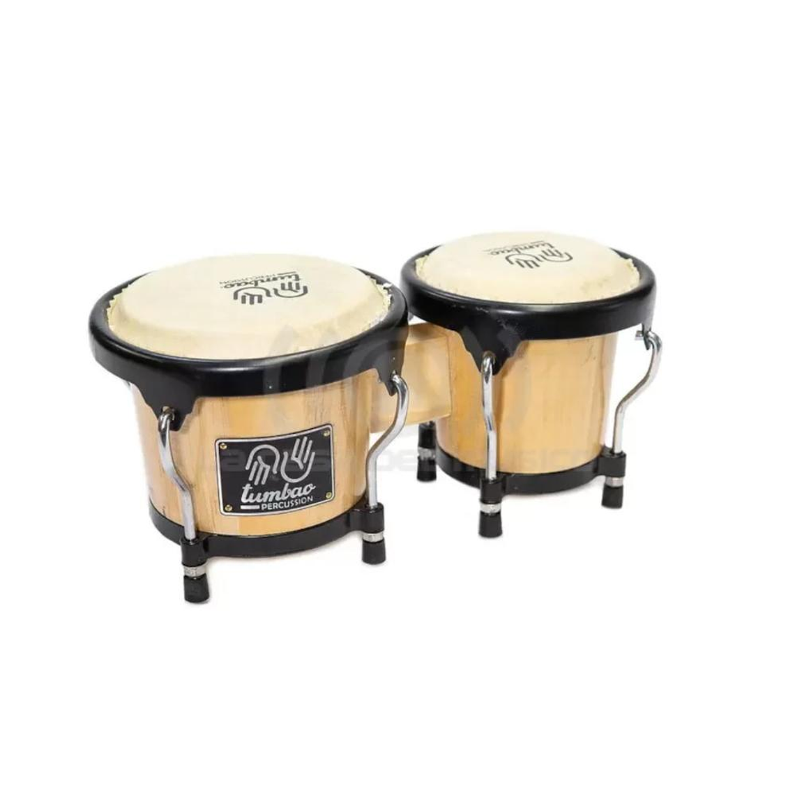 Bongó de 4”+ 5” c/Funda Tumbao Bongo Kid TP1201 Natural 1