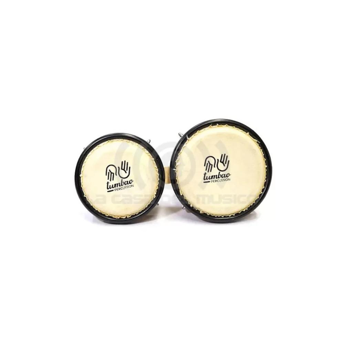 Bongó de 4”+ 5” c/Funda Tumbao Bongo Kid TP1201 Natural 2