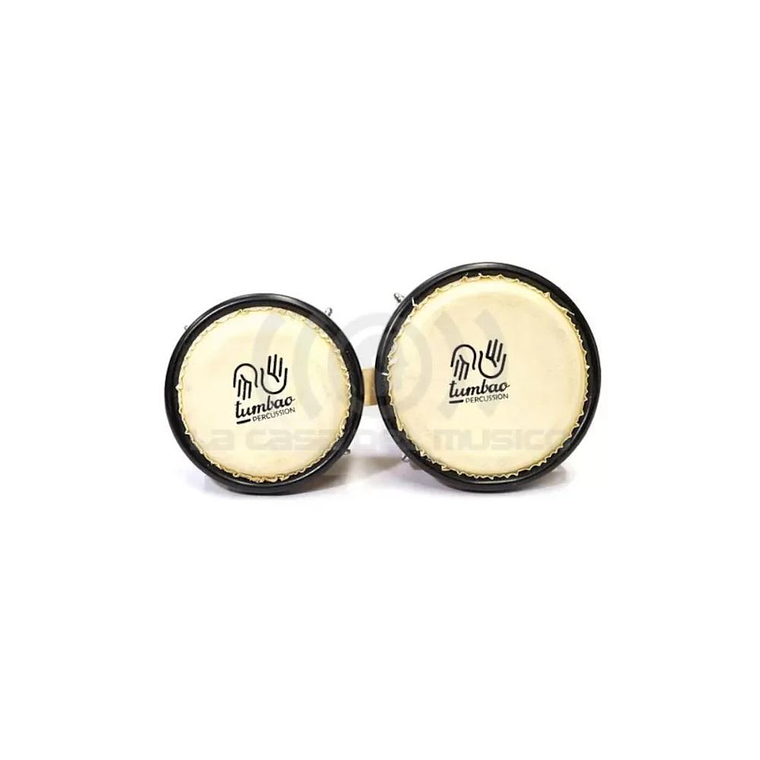 Bongó de 4”+ 5” c/Funda Tumbao Bongo Kid TP1201 Natural 2