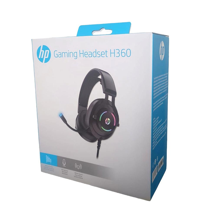 Audifonos para gamer HP H360 3