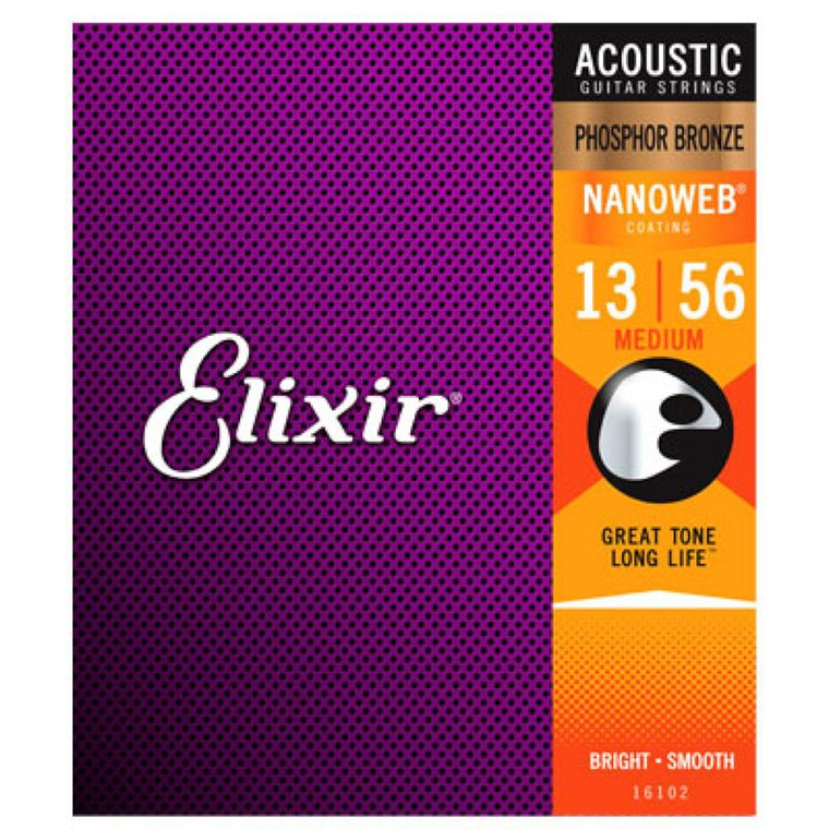 Cuerdas para guitarra acustica Elixir 16102 1