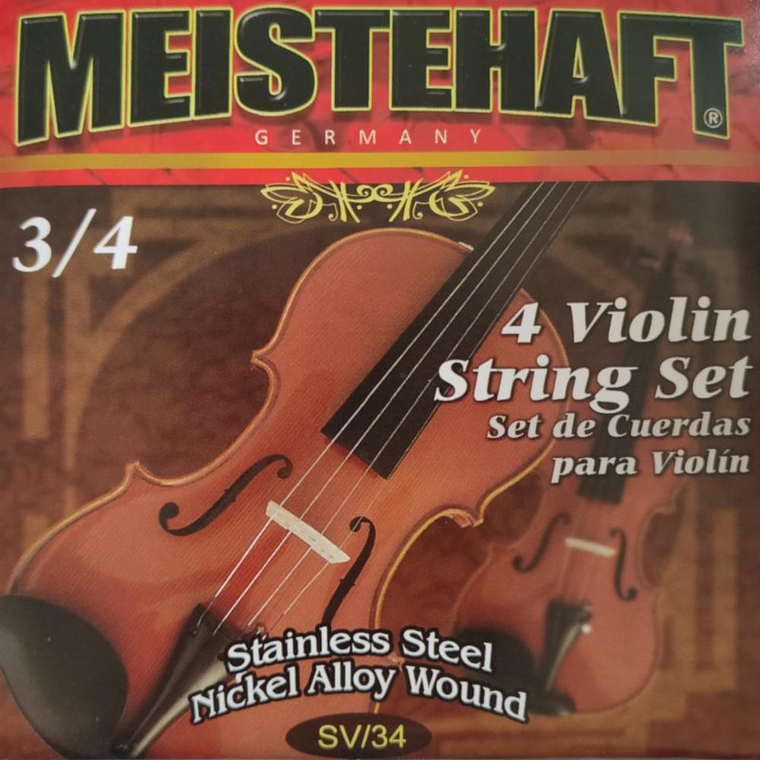 Set de cuerdas para violin 3/4 Meistehaft SV/34 1