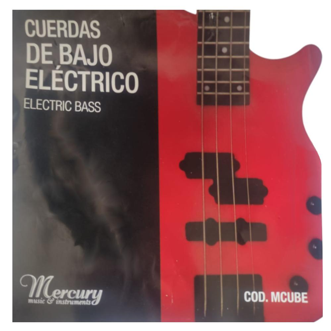 Cuerdas para Bajo Electrico Mercury MCUBE 1