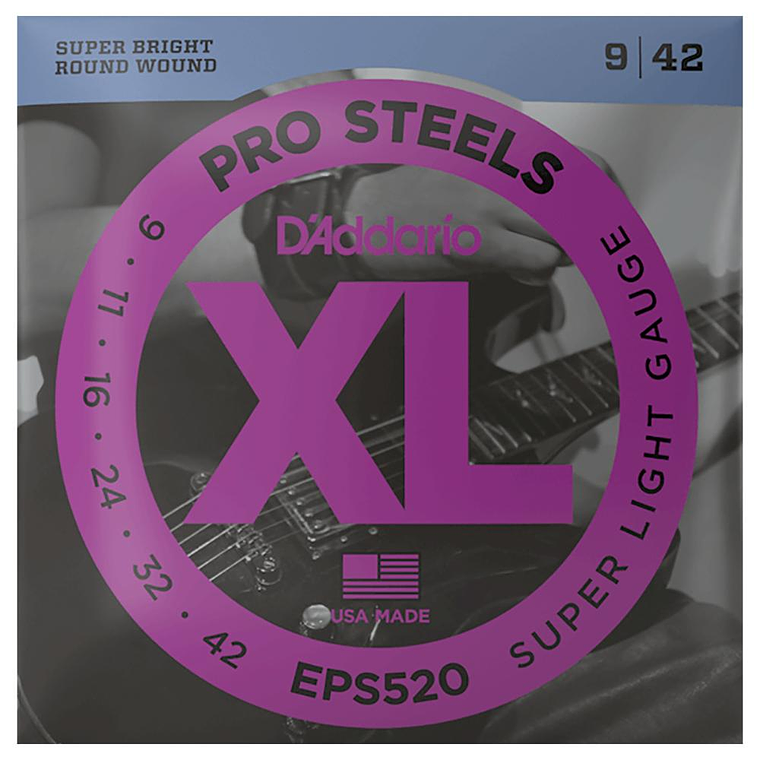 Cuerdas para Guitarra Electrica D'Addario EPS520 1