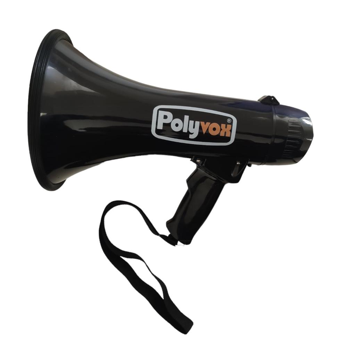 Megafono Portatil de 20W Polyvox PYV-101A Negro 1