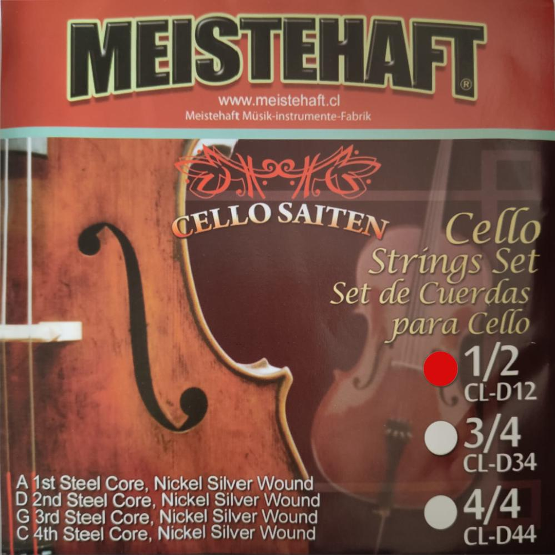Set de cuerdas para violonchelo 1/2 Meistehaft CL-D12 1