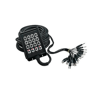 Multipar de 12 x 4 canales 20 mts TRS Mekse 12420