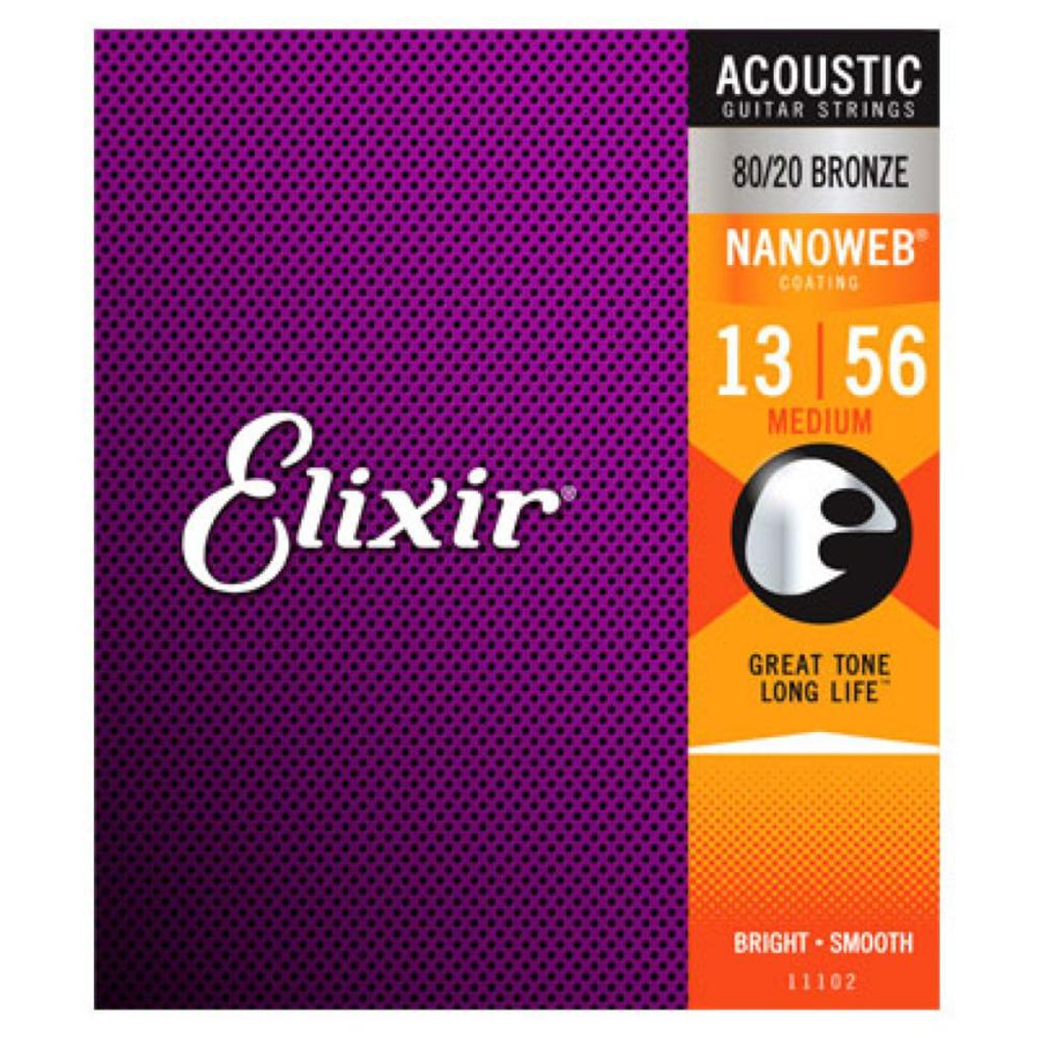 Cuerdas para guitarra acustica Elixir 11102 1